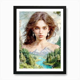 Beauty Landscaping Nature Affiche