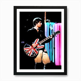 rockstar Noel Gallagher oasis music band 6 Art Print