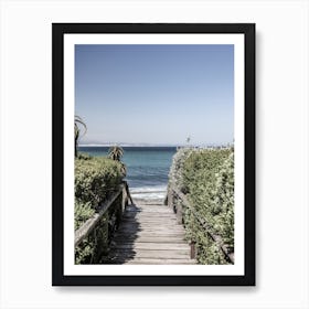 Bay Walk Art Print