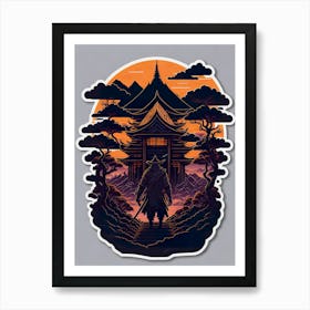 Artwork Graphic Samurai (103) Art Print
