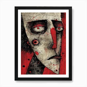 Face Of The Devil Art Print