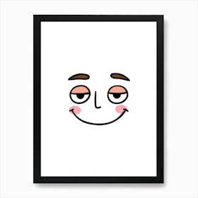 Happy Face 2 Art Print