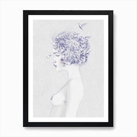 Dahlia 1 Art Print