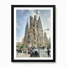 Sagrada Familia Barcelona Art Print