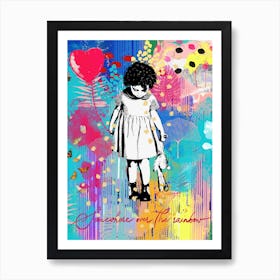 Somewhere over the rainbow Art Print