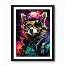 Rocket Raccoon 2 Art Print