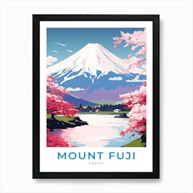 Japan Mount Fuji Travel Art Print