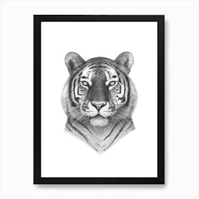 The Tiger Art Print
