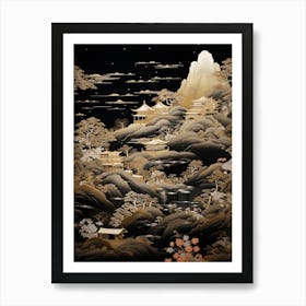 Japanese Landscape 24 Art Print