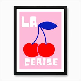 La Cerise Cherry Art Print