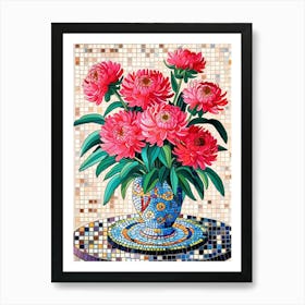 Chrysanthemums 2 Art Print