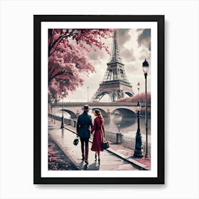 Paris Eiffel Tower 21 Art Print