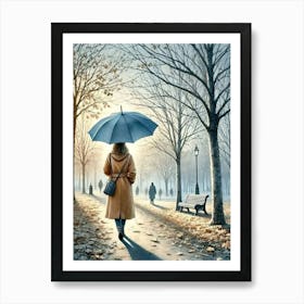 Walk In The Park Art Print