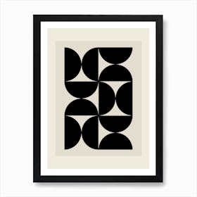 Geometric Shapes Art Print