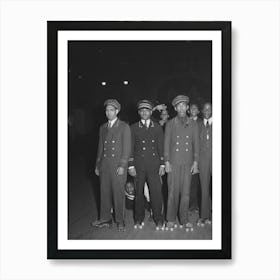 Instructors In Roller Skating At Savoy Ballroom, Chicago, Illinois By Russell Lee Art Print