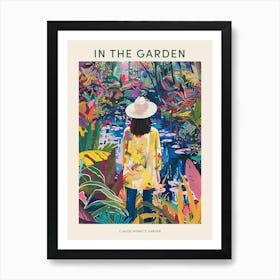 In The Garden Poster Claude Monet S Garden 3 Art Print