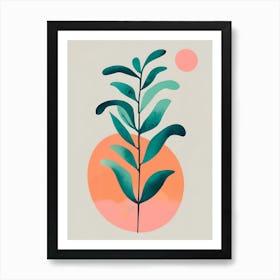 Plant In The Sun Art Print