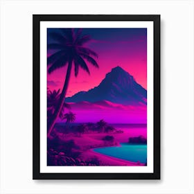 beautiful landscape paradise Art Print Art Print