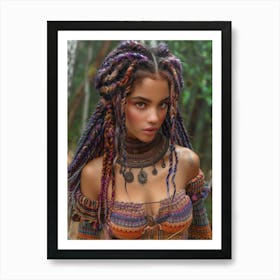 Dreadlocks 1 Art Print