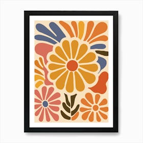 Mexican Floral Art Print