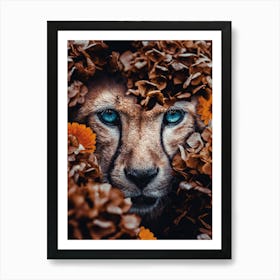 Cheetah in the Forest Art Print