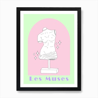 Les Muses 3 Art Print