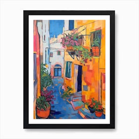 Syracuse Italy 1 Fauvist Painting Art Print