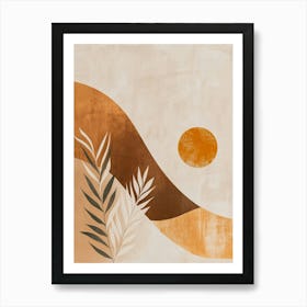 Desert Canvas Print Art Print