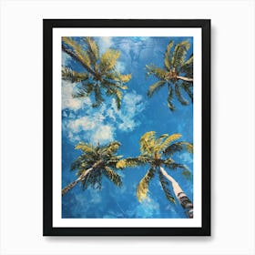 Palm Trees In The Sky 5 Art Print