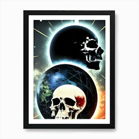 Death, What Say You? ~Reimagined 2 Art Print