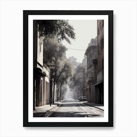 Street Scene In New Orleans Art Print