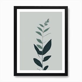 Comfrey Herb Simplicity Art Print