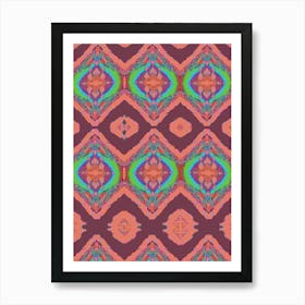 Psychedelic Pattern 9 Art Print