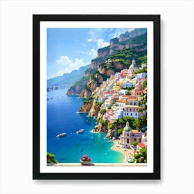 Positano 2 Art Print