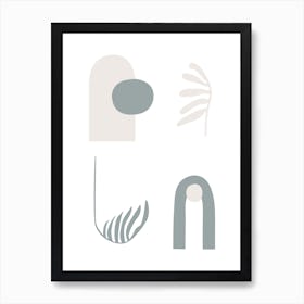 Desert Vibes Abstract Vii Art Print