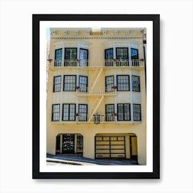 Yellow Home Art Print