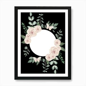 Floral Flowers Flower Leaf Nature Summer Spring Blossom Art Print