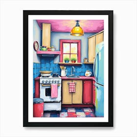 Kitchen Painting Art Print