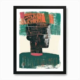 Head Of A Man 2 Art Print