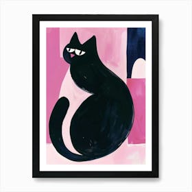 Black Cat 38 Art Print