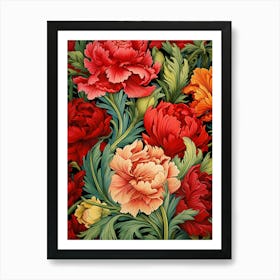 Peonies 128 Art Print