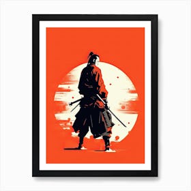 Samurai Legends Unleashed Art Print