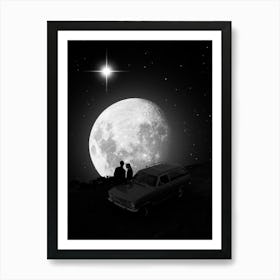 Under The Moon 1 Art Print