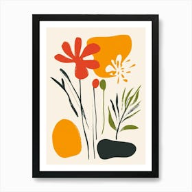 Flowers In A Vase 104 Art Print