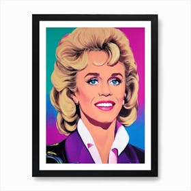 Jane Fonda Pop Movies Art Movies Art Print