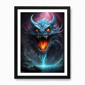 Dragon 5 Art Print