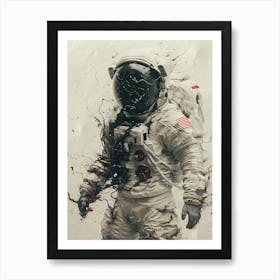 Epic Fantasy Astronaut 5 Art Print