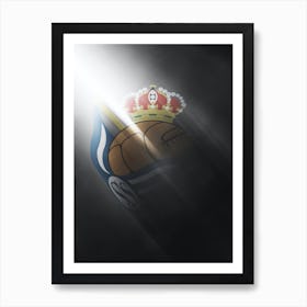 Real Sociedad Spain Football Poster Art Print