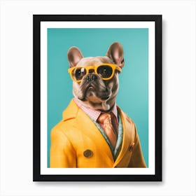 A French Bulldog Dog 4 Poster