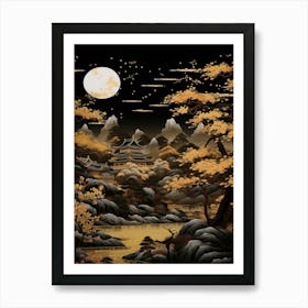 Asian Landscape 81 Art Print